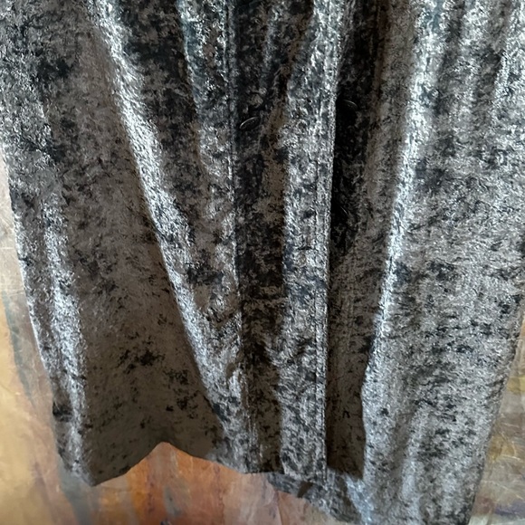 Free People Soho Crushed Velvet Duster Trench Jacket - Picture 7 of 11